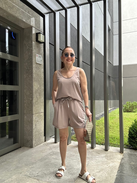 Modal Şort Takım