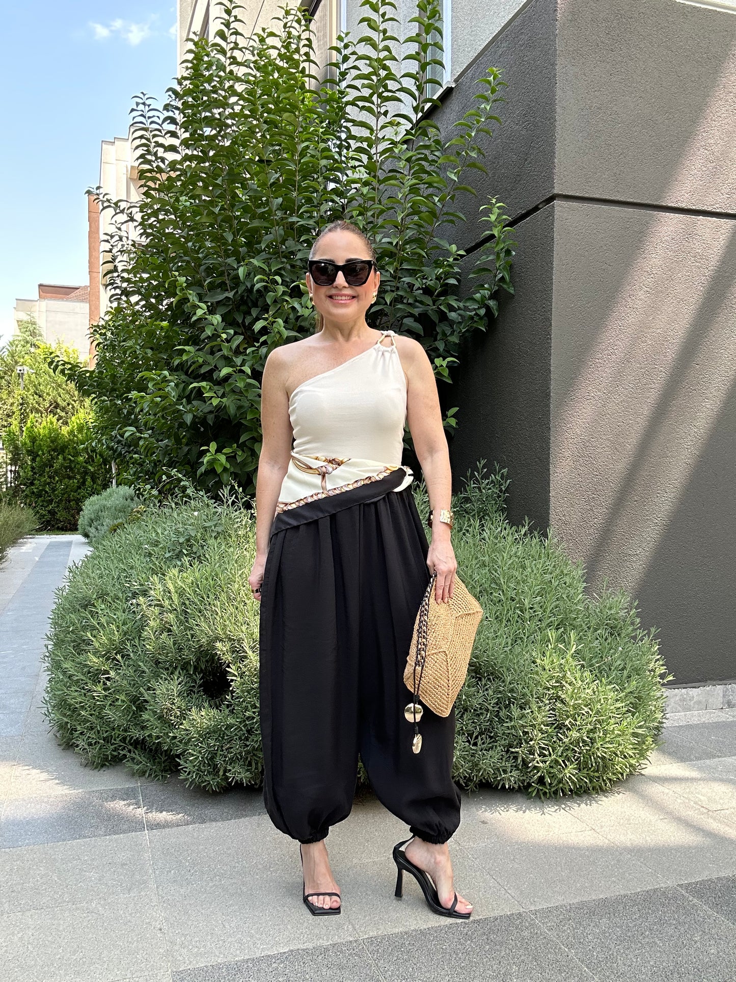 Tensel şalvar pantolon