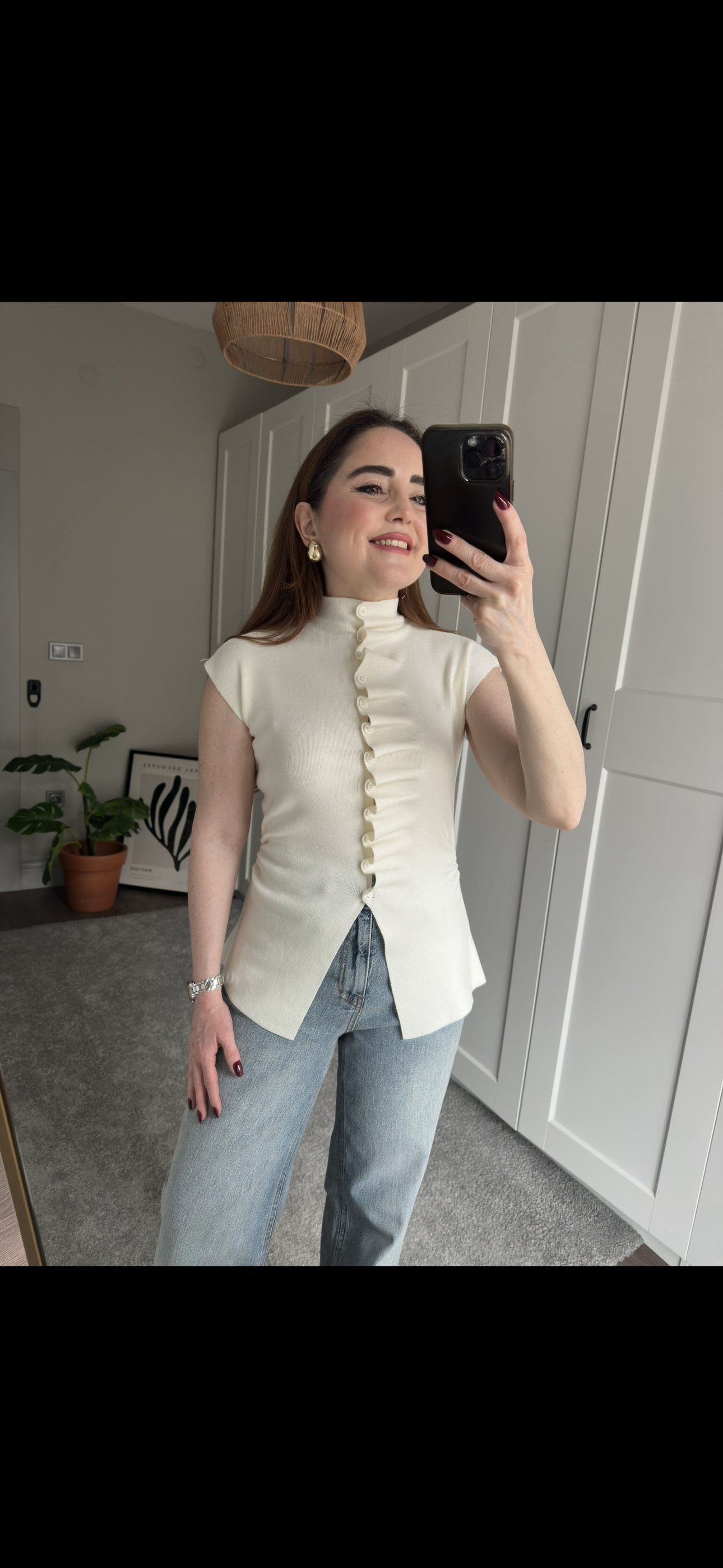 Volanlı triko