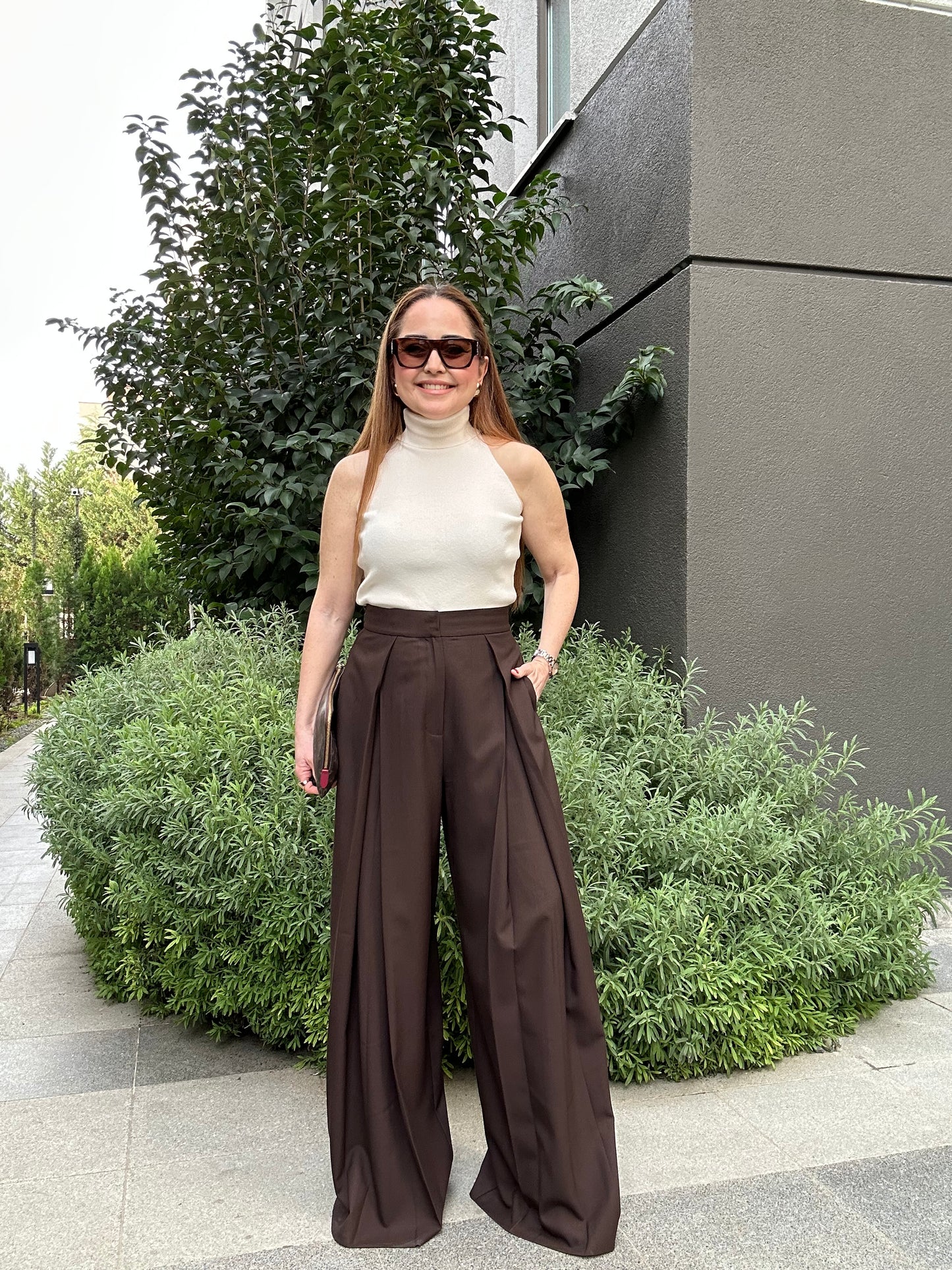 Premium pileli pantolon