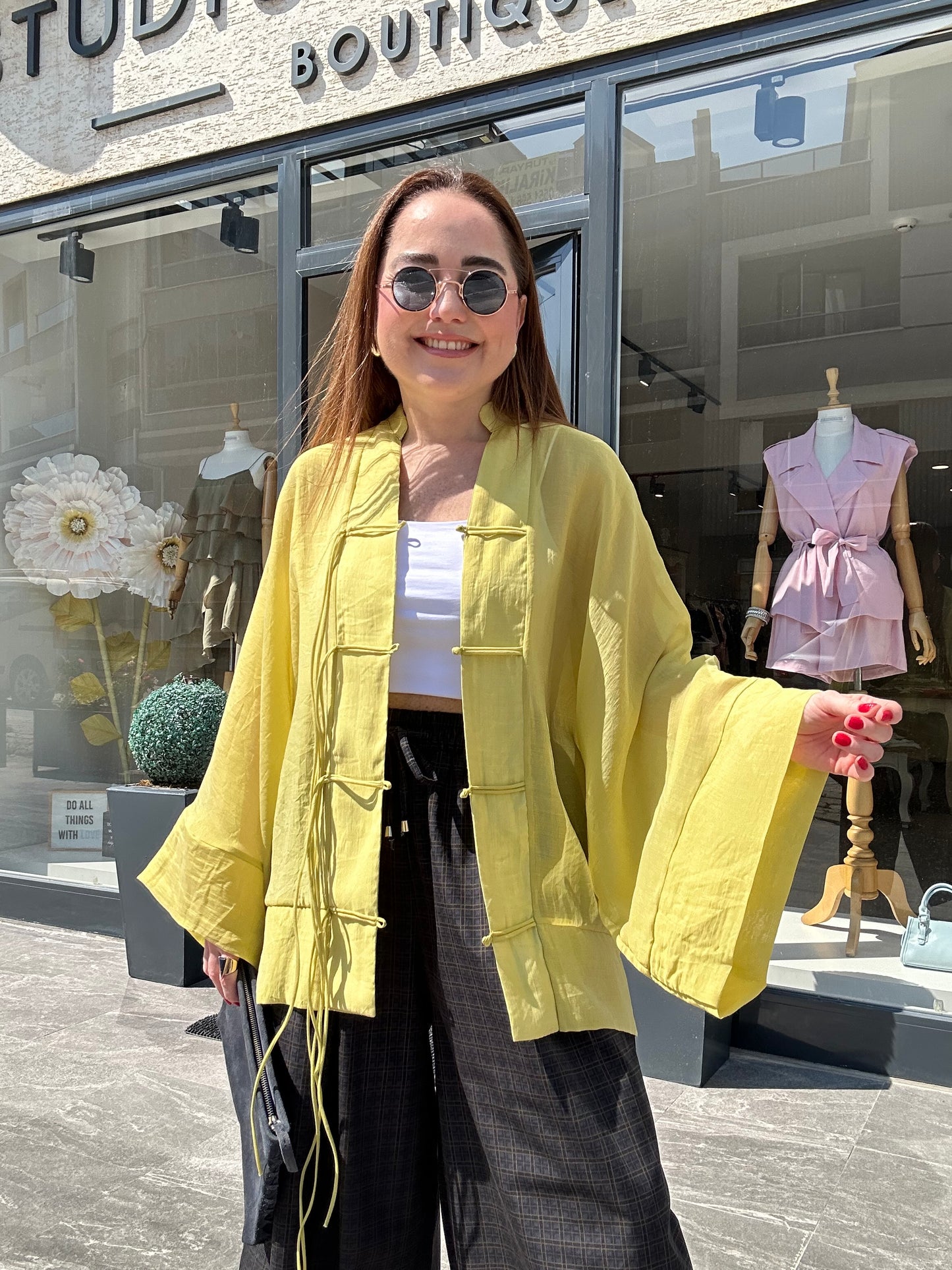 Premium vual kimono