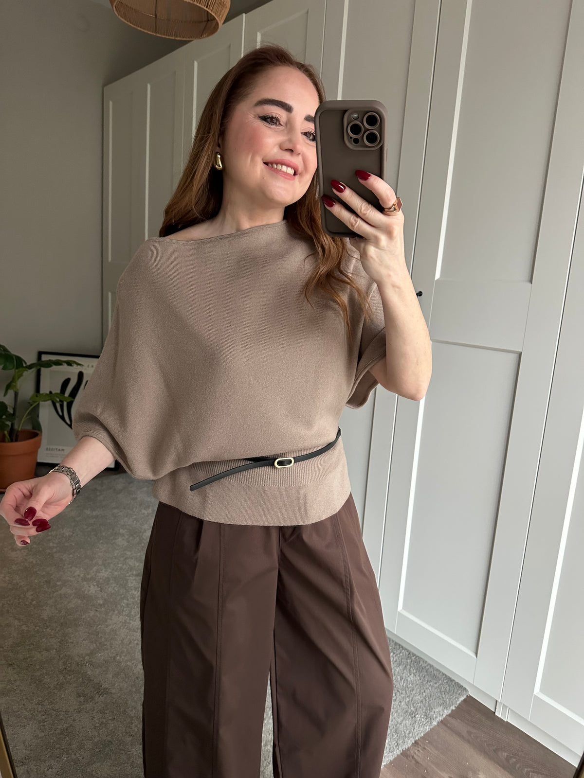 Kelly kemerli triko